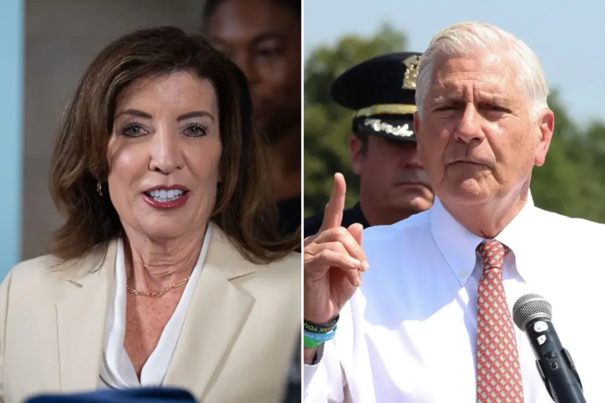 Hochul claims that Elise Stefanik would have posed a bigger challenge than Bruce Blakeman.