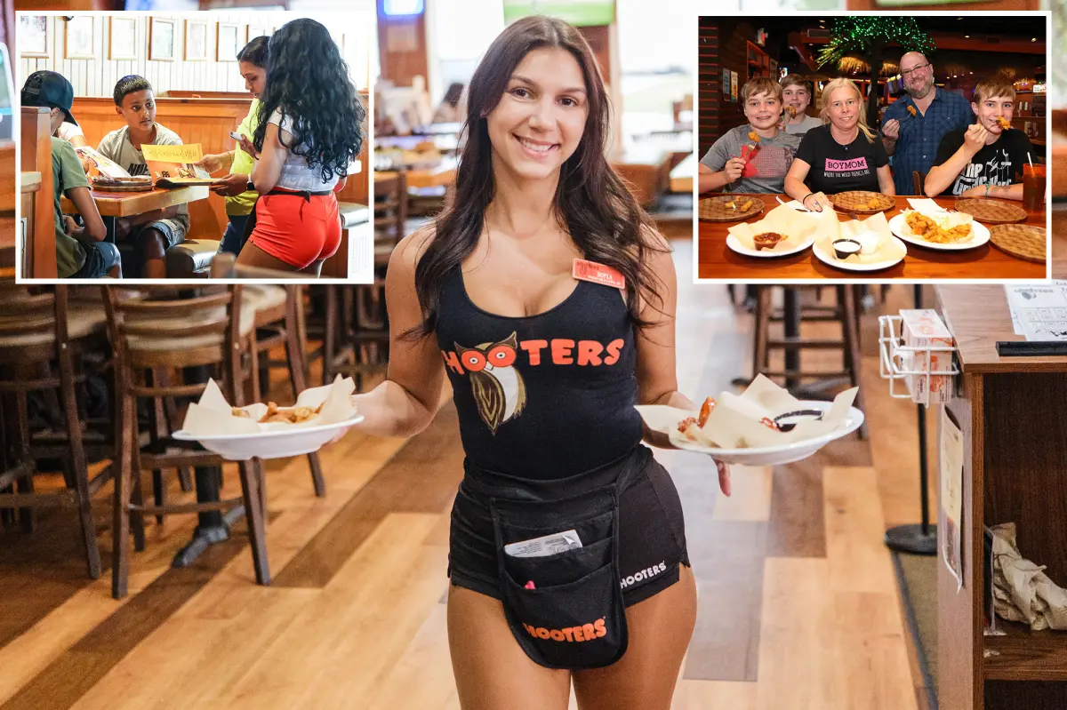 Hooters claims that children and families are central to its revival while waitresses maintain that they have always been welcome.