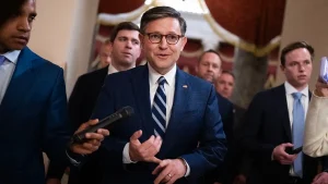 House conservatives lift blockade, securing a victory for Speaker Johnson