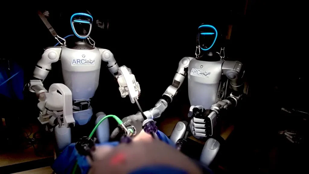 Humanoid robots successfully perform laparoscopic gallbladder surgery for the first time