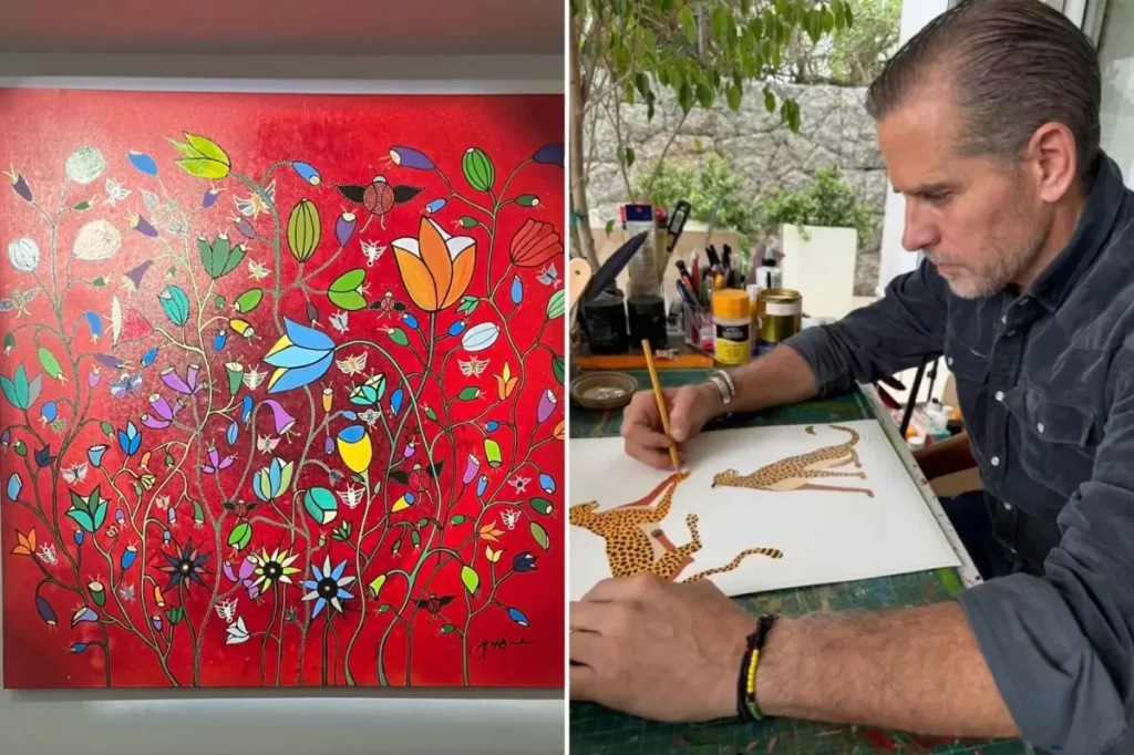 Hunter Biden continues to price his artworks at $54,000.