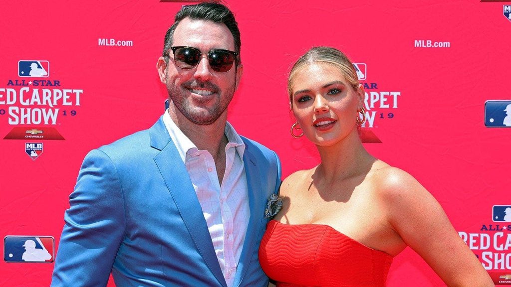 Icons Justin Verlander and Kate Upton attend one final All-Star Game red carpet event