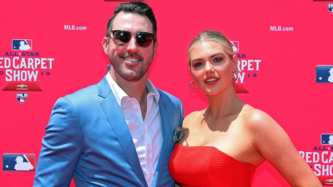 Icons Justin Verlander and Kate Upton attend one final All-Star Game red carpet event