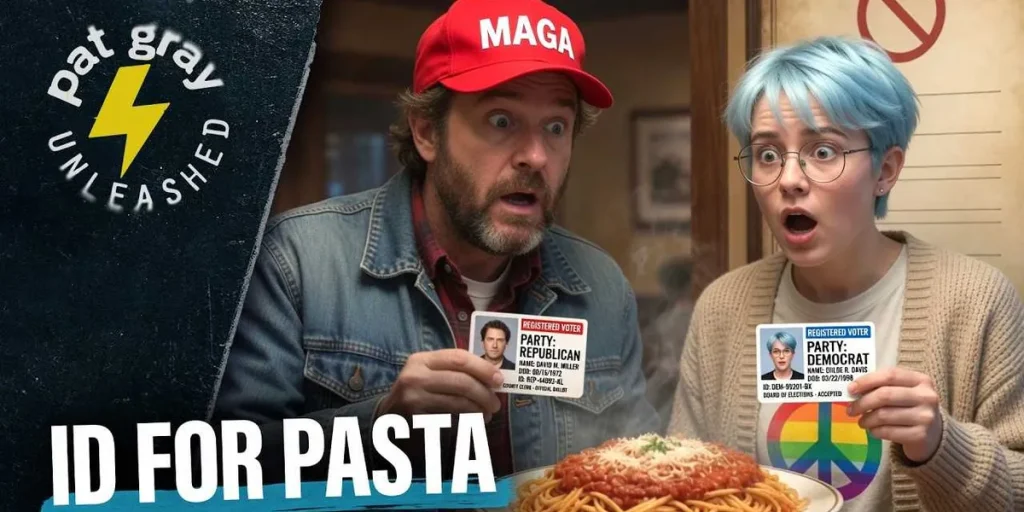 If voter ID laws prevent women and minorities from voting, how are they able to obtain Olive Garden’s Pasta Pass?