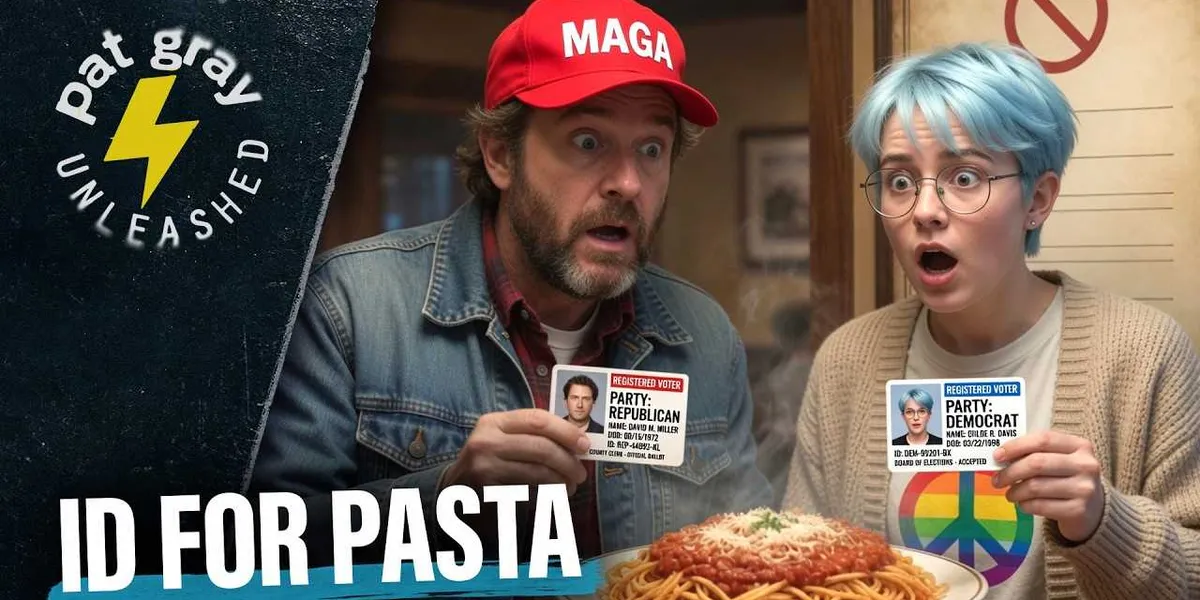 If voter ID laws prevent women and minorities from voting, how are they able to obtain Olive Garden’s Pasta Pass?
