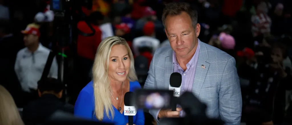 Images: Marjorie Taylor Greene Marries Conservative Journalist in Las Vegas