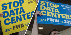 In a surprising move, New York prohibits large data centers across the entire state.