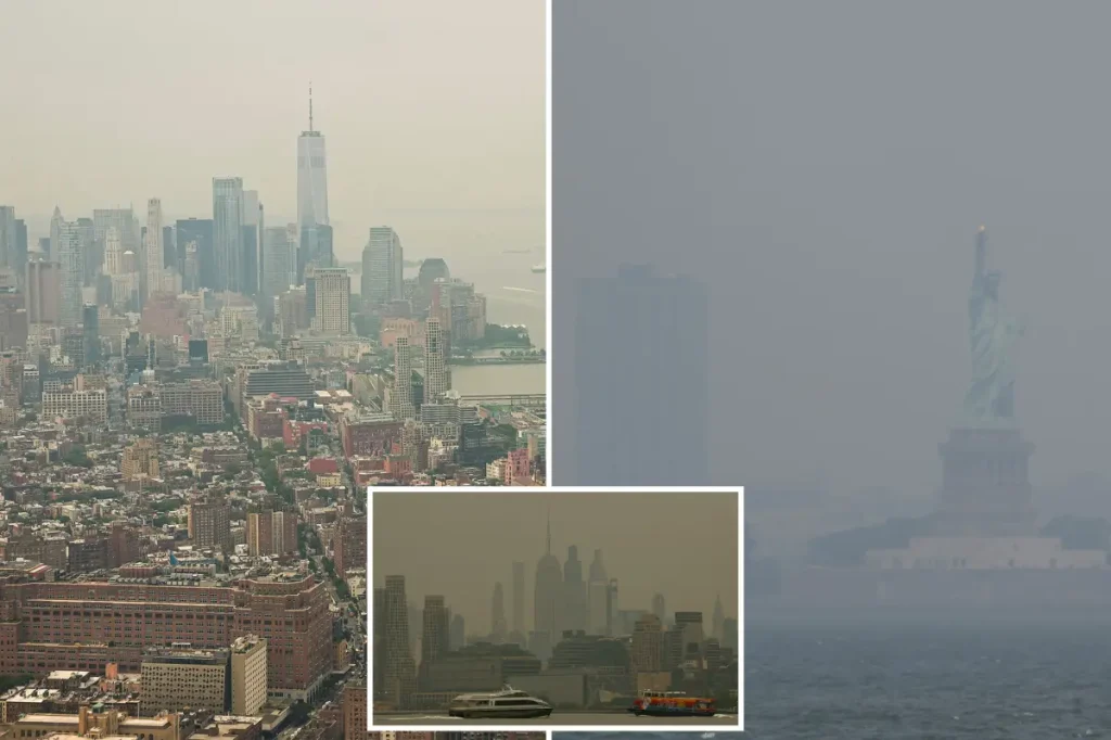 Inhaling the smoky air of NYC is like smoking 10 cigarettes, expert cautions.