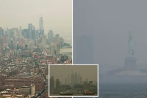 Inhaling the smoky air of NYC is like smoking 10 cigarettes, expert cautions.