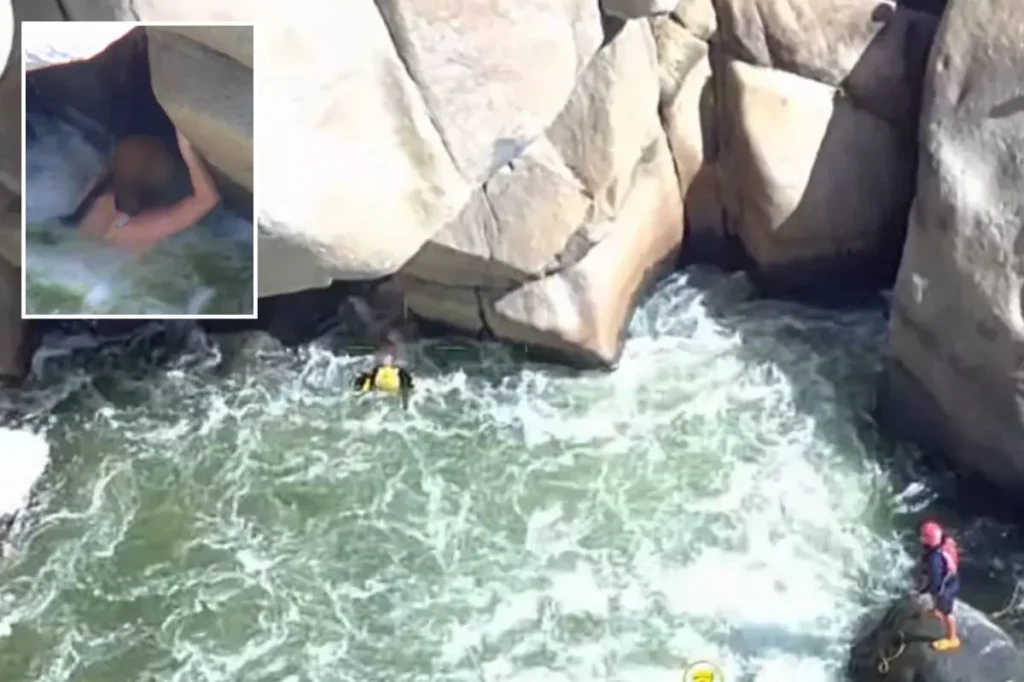 Intense Kern River rescue following woman taken downstream