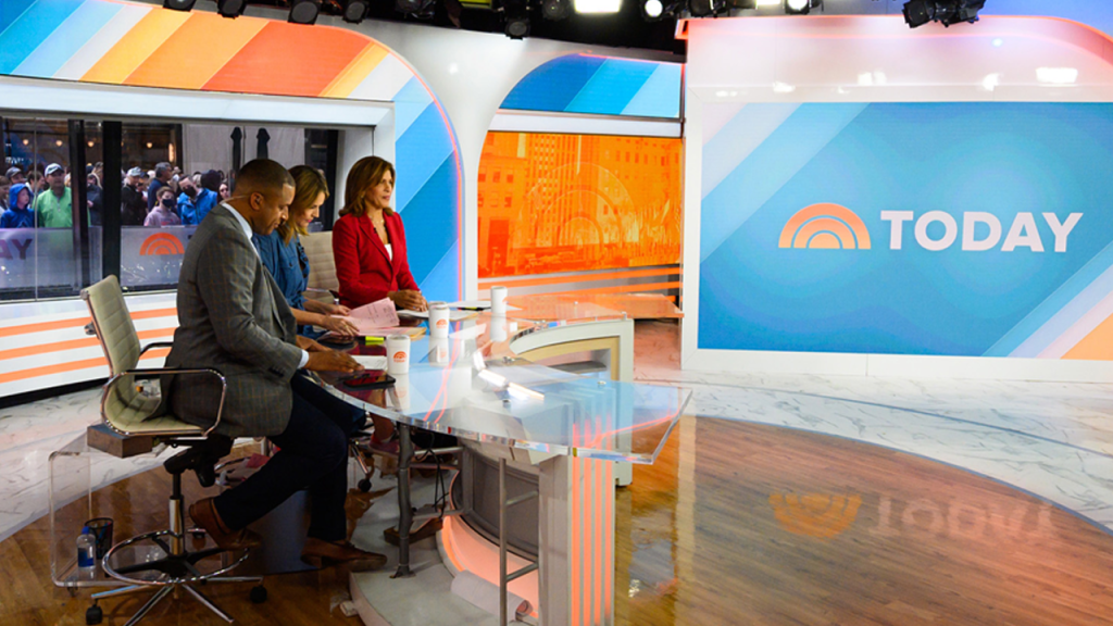 Intruder charged at Craig Melvin and yelled a slur, according to reports.