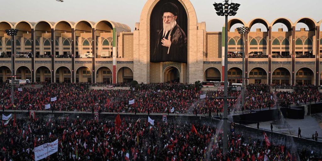 Iranians are publicly advocating for Trump's assassination during the funeral of the former ayatollah.