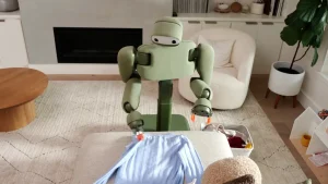 Isaac 1 home robot organizes your space and folds laundry for $7,999