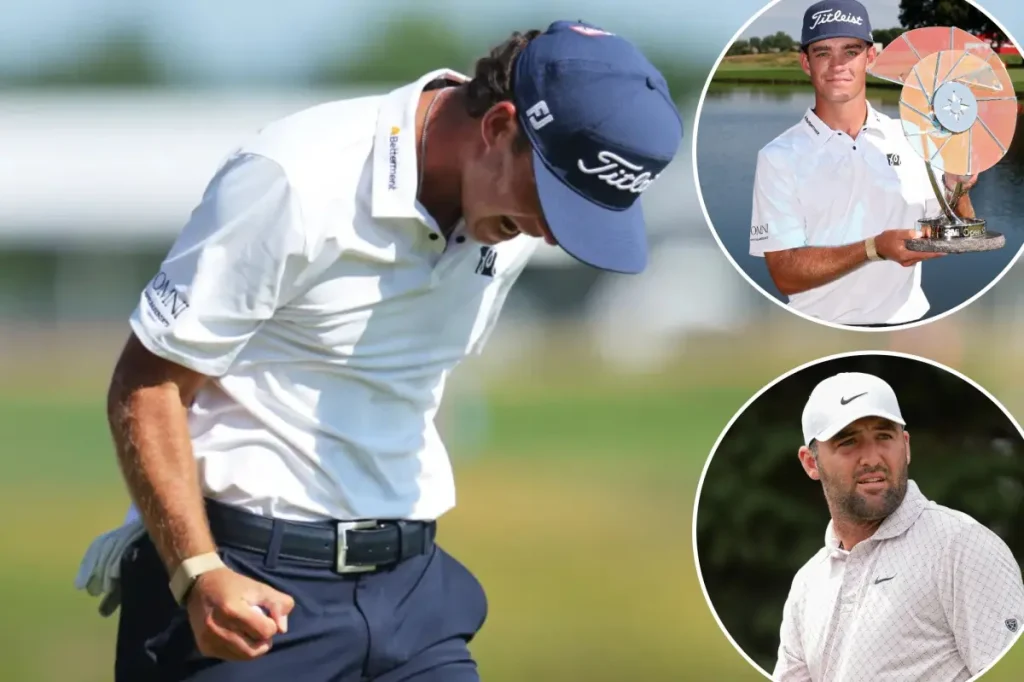 Jackson Koivun defeats Scottie Scheffler at 3M Open for his first PGA Tour victory