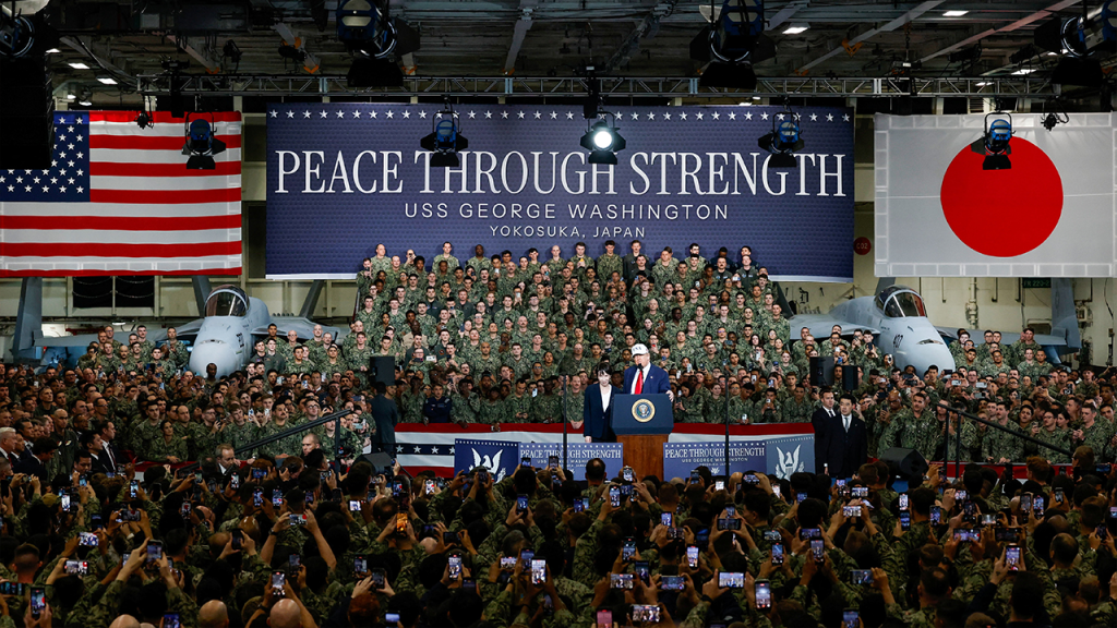 Japan is now America's key partner in the Indo-Pacific area.