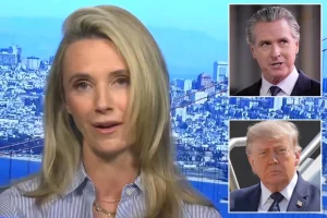 Jennifer Siebel Newsom participates in her first interview following the DOJ investigation