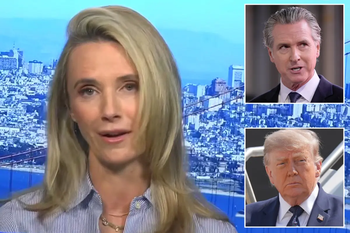 Jennifer Siebel Newsom participates in her first interview following the DOJ investigation