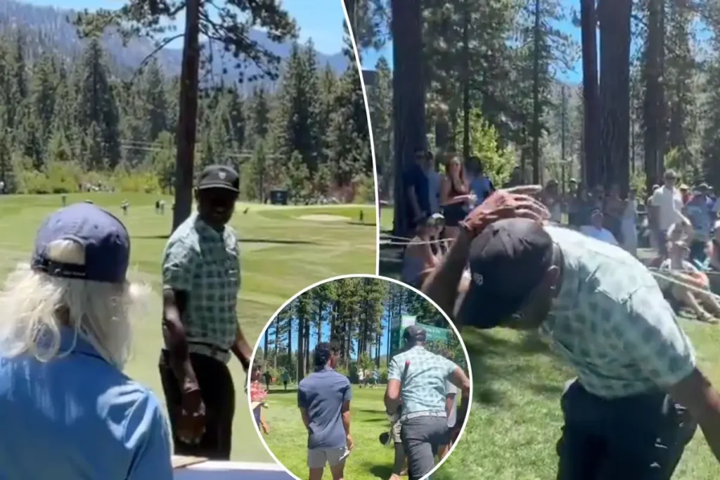 Jerry Rice confronts golf heckler in surprising moment: 'Which one?'
