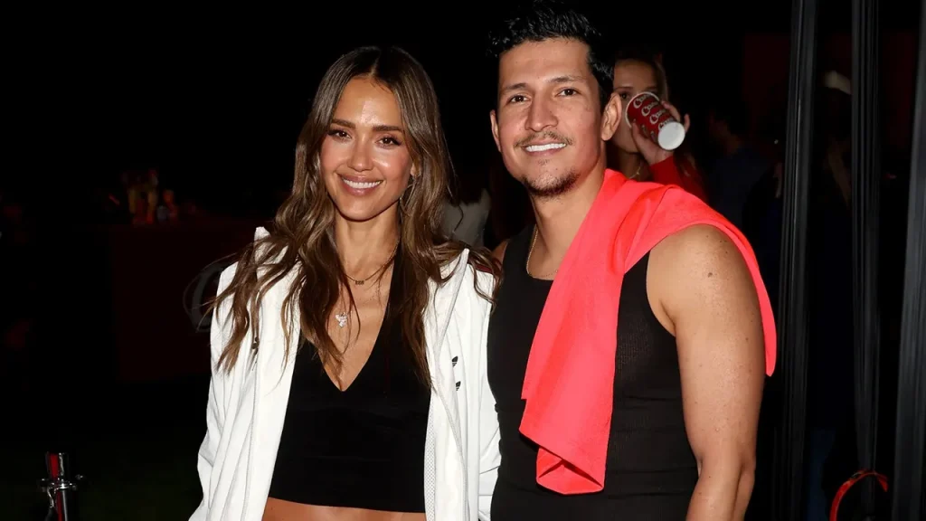 Jessica Alba posts vacation pictures from Tuscany in a bikini with Danny Ramirez