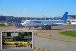 JetBlue secures valuable slots at LaGuardia Airport in New York from Spirit Airlines, according to a report.