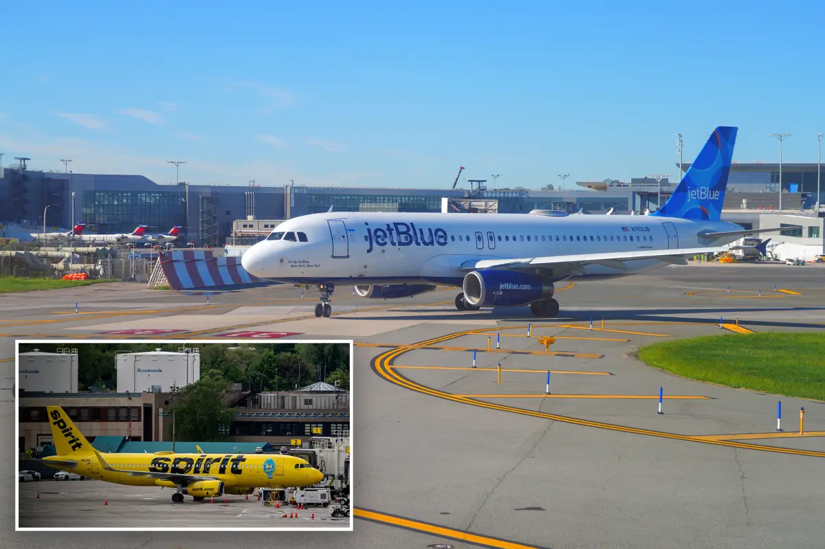 JetBlue secures valuable slots at LaGuardia Airport in New York from Spirit Airlines, according to a report.