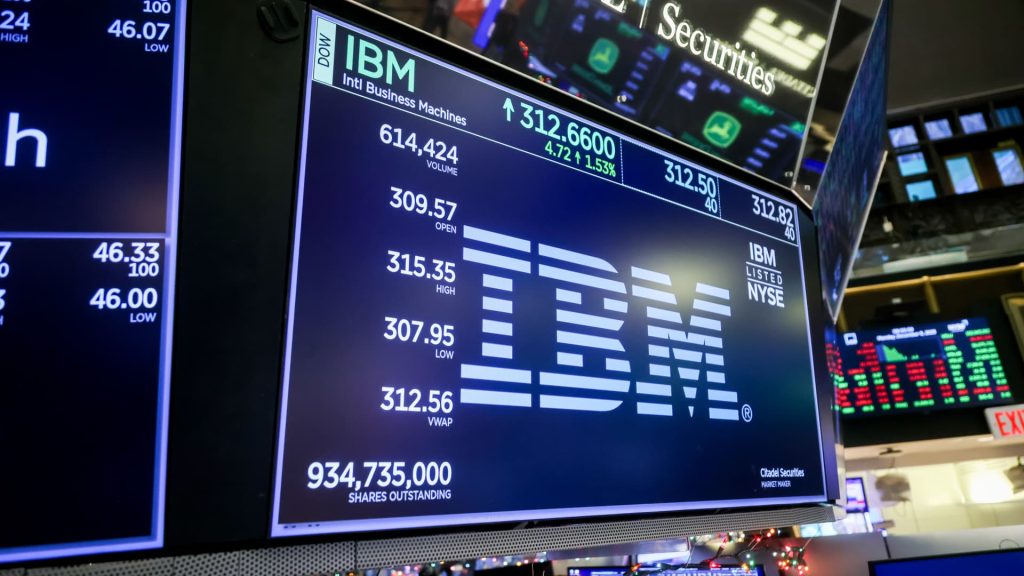 Jim Cramer states that IBM's 25% drop doesn't make the stock worth buying.