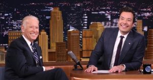Jimmy Fallon Jokes About Joe Biden's New Memoir: 'It's 3 Pages' of His Memories from the White House