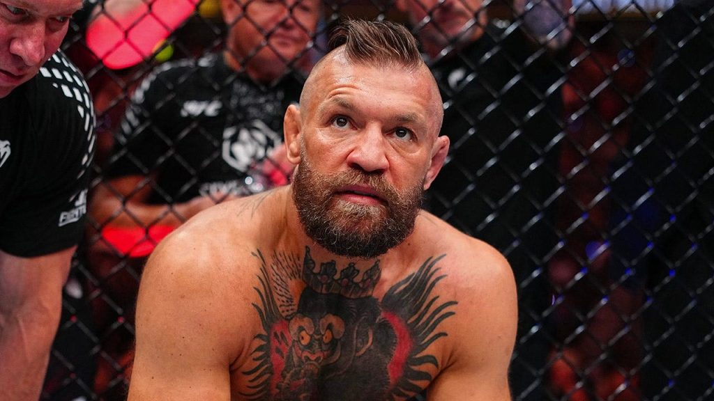 Joe Rogan claims McGregor injured his ACL with a 'wild' jumping roundhouse kick.