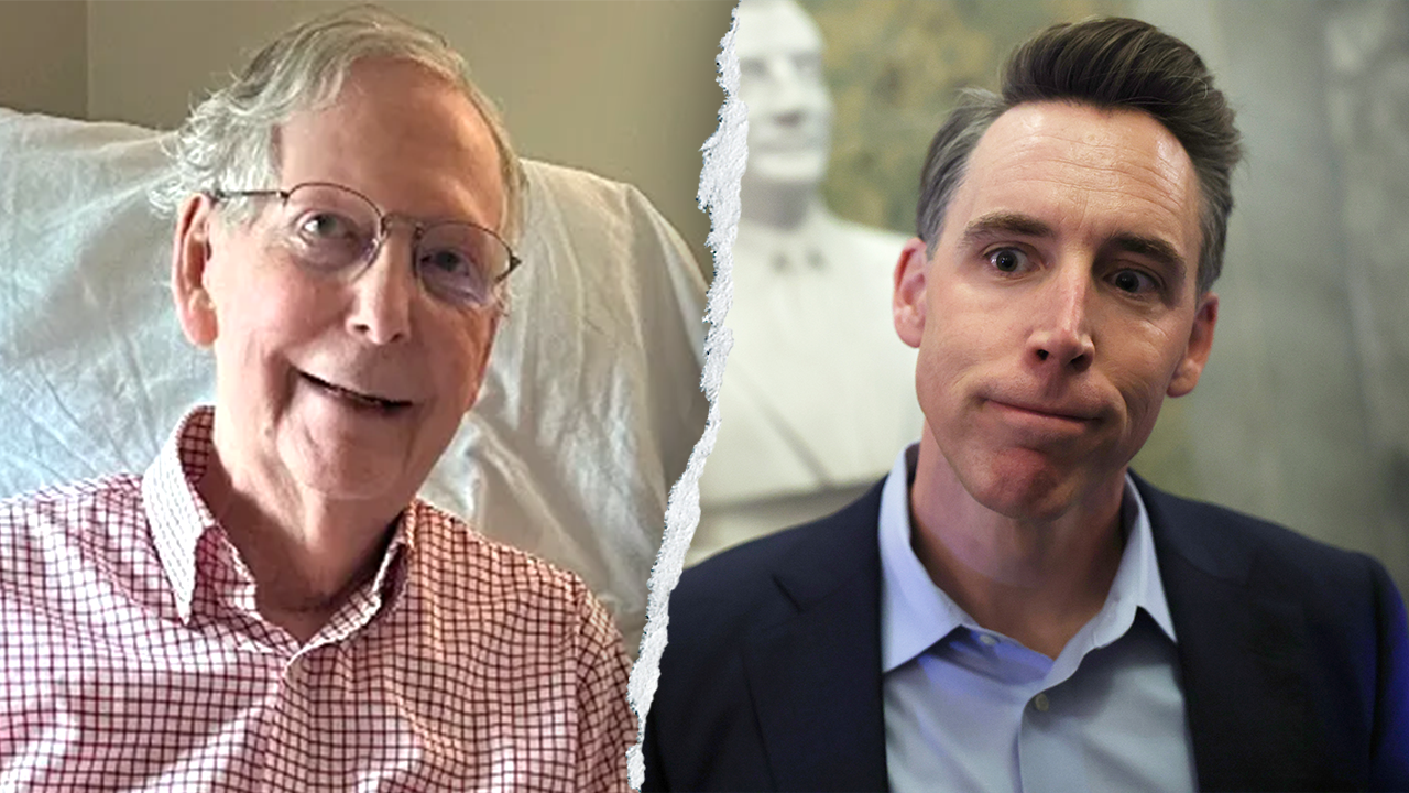 Josh Hawley calls for McConnell's team to be open with the public.