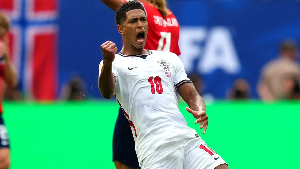 Jude Bellingham nets two goals to lead England into the 2026 World Cup semifinals.
