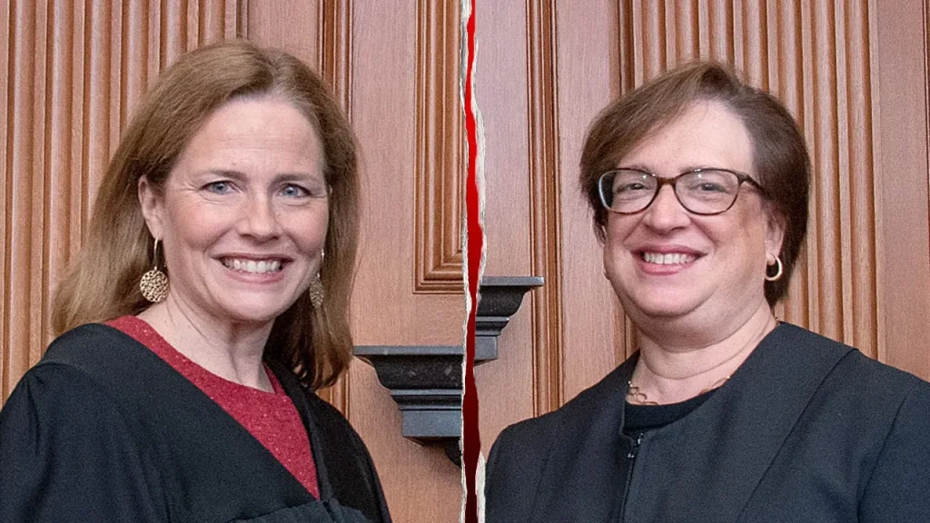 Justices Barrett and Kagan visit Capitol Hill for budget discussion