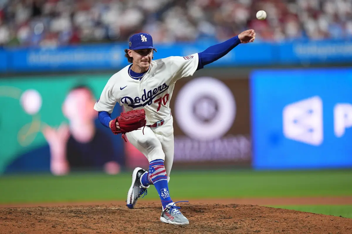 Justin Wrobleski of the Dodgers achieves a historic milestone in the All-Star Game