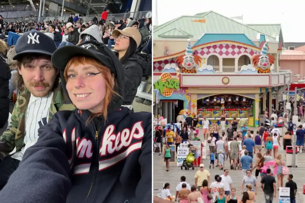 Kaitlyn Tracey, a Canadian woman, detained by ICE after reportedly attacking a teenage girl in Trump clothing at Jersey Shore.
