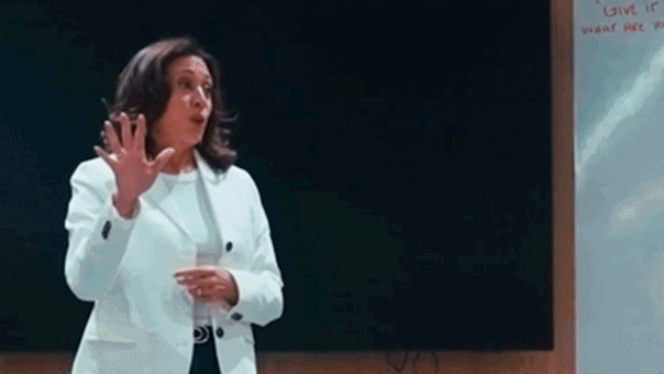Kamala Harris faces criticism for her WNBA speech regarding Kash Patel's double standard