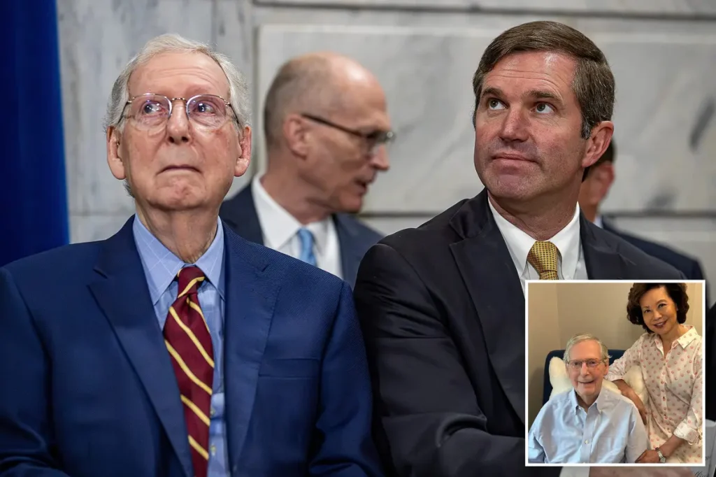 Kentucky Governor Andy Beshear urges Mitch McConnell to demonstrate his ability to serve or step down.