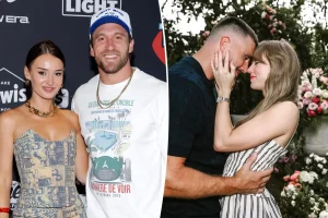 Kristin Juszczyk discusses the wedding of Travis Kelce and Taylor Swift