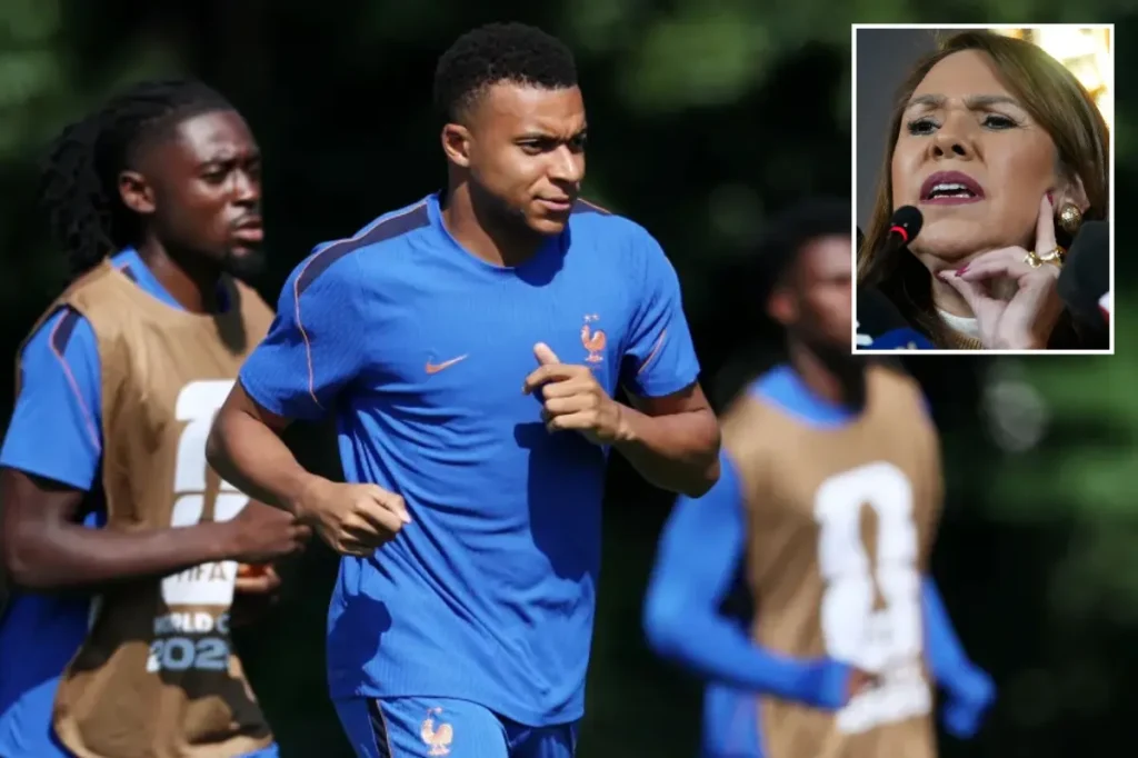 Kylian Mbappe of France is not focused on the racist comments from a Paraguayan senator.