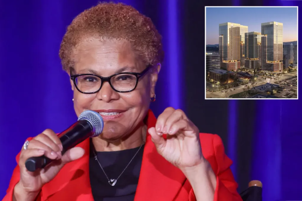 LA Mayor Karen Bass secures approval for her largest housing project to date.