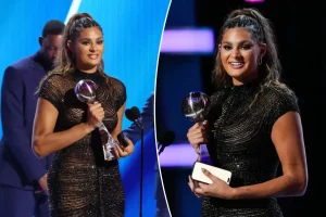 Lauren Betts captivates at the ESPYs with a viral speech on mental health