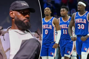LeBron James remains uncertain about his next signing after recent 'trust the process' remarks.