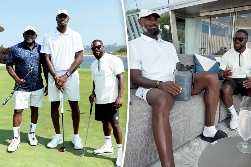 LeBron James takes an unexpected golf trip with Draymond Green ahead of free agency