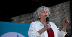 Leftist writings discovered in the residence of the suspect in the Widdecombe murder case, according to reports.
