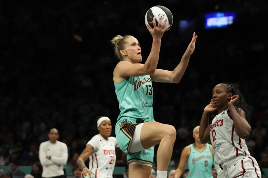Leonie Fiebich's recovery is challenging her patience with Liberty, as her status for the FIBA World Cup hangs in the balance.