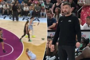 Liberty's Chris DeMarco criticizes 'pathetic' WNBA referees after defeat: 'Inventing things'