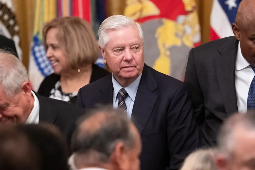 Lindsey Graham received medical help for chest pains and a heart attack prior to passing away.