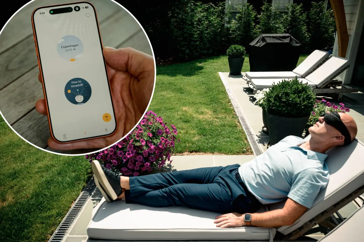 Local resident shares how World Cup teams utilized his jet-lag app to boost their performance and provides his personal travel tips.