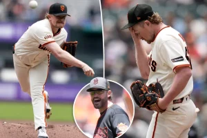 Logan Webb and Tony Vitello discuss the Giants' struggles in the first half.