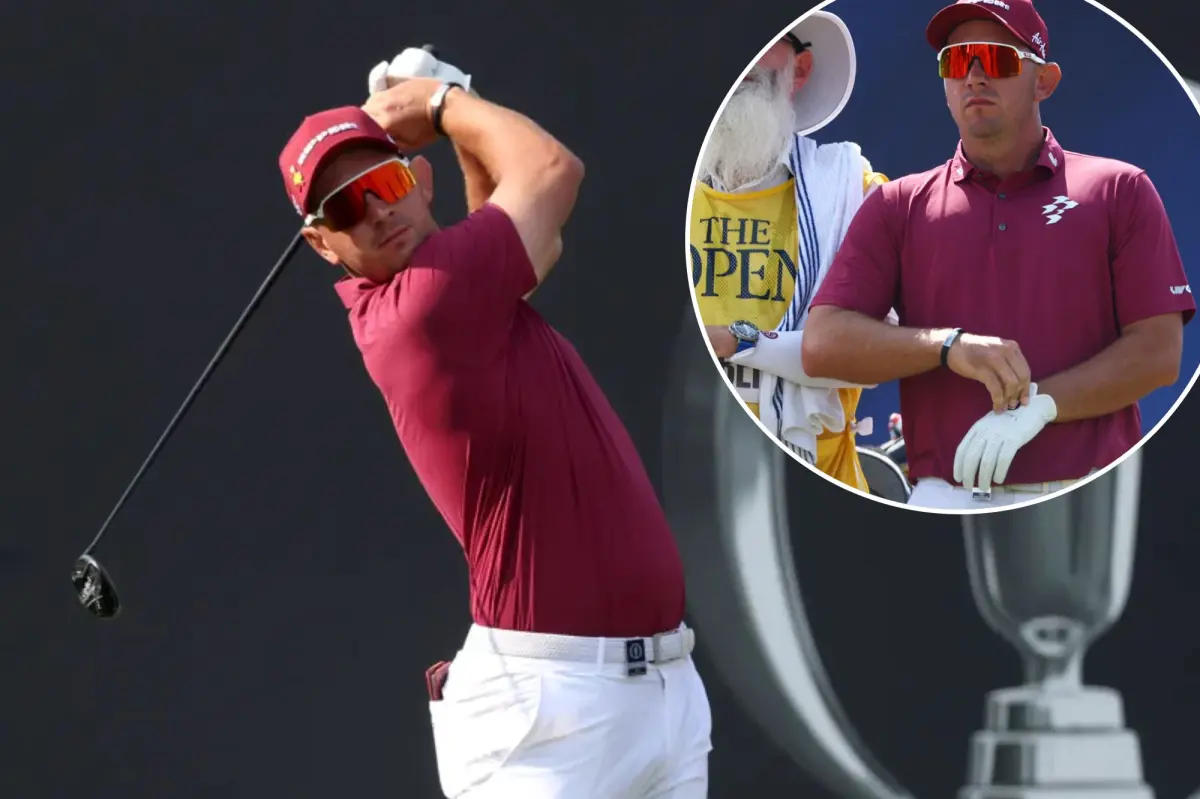 Lucas Herbert takes the lead at the British Open while missing a historic achievement.