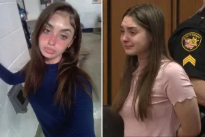 'Mackenzie Shirilla, the "Hell on Wheels" killer, takes prison photos after legal difficulties'