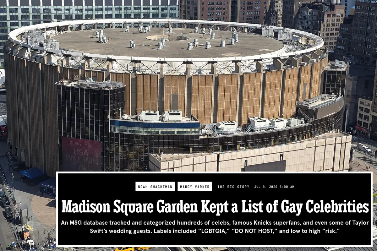 Madison Square Garden takes legal action against Wired for 'defamatory' piece claiming creepy monitoring of gay celebrity fans.